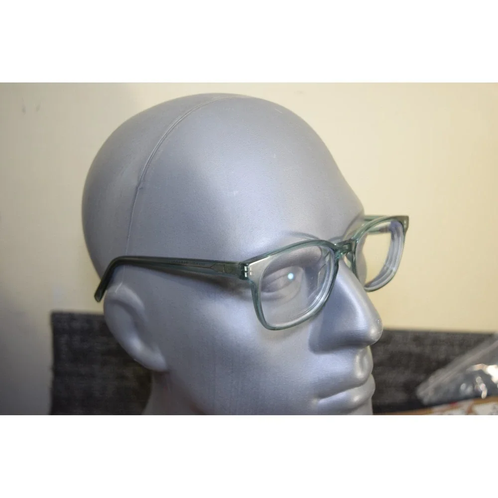 Warby Parker Hemmings WIDE 319 Eyeglasses 53 18 145 Clear Teal Auqa Blue Green